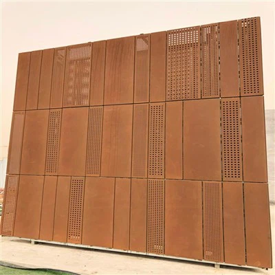 Valovito jeklo, odporno na vremenske vplive